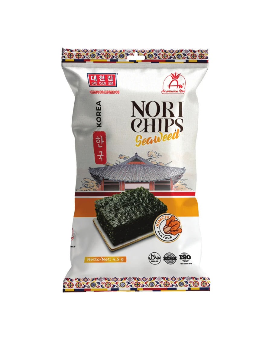 Nori Chips & Flakes — NORI CHIPS Seaweed Kimchi Flavor