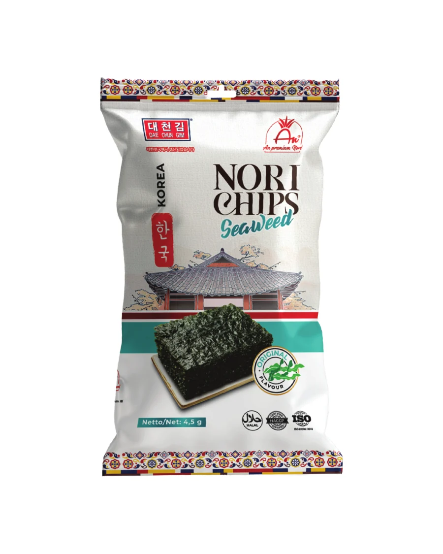 Nori Chips & Flakes — NORI CHIPS Seaweed Original Flavor