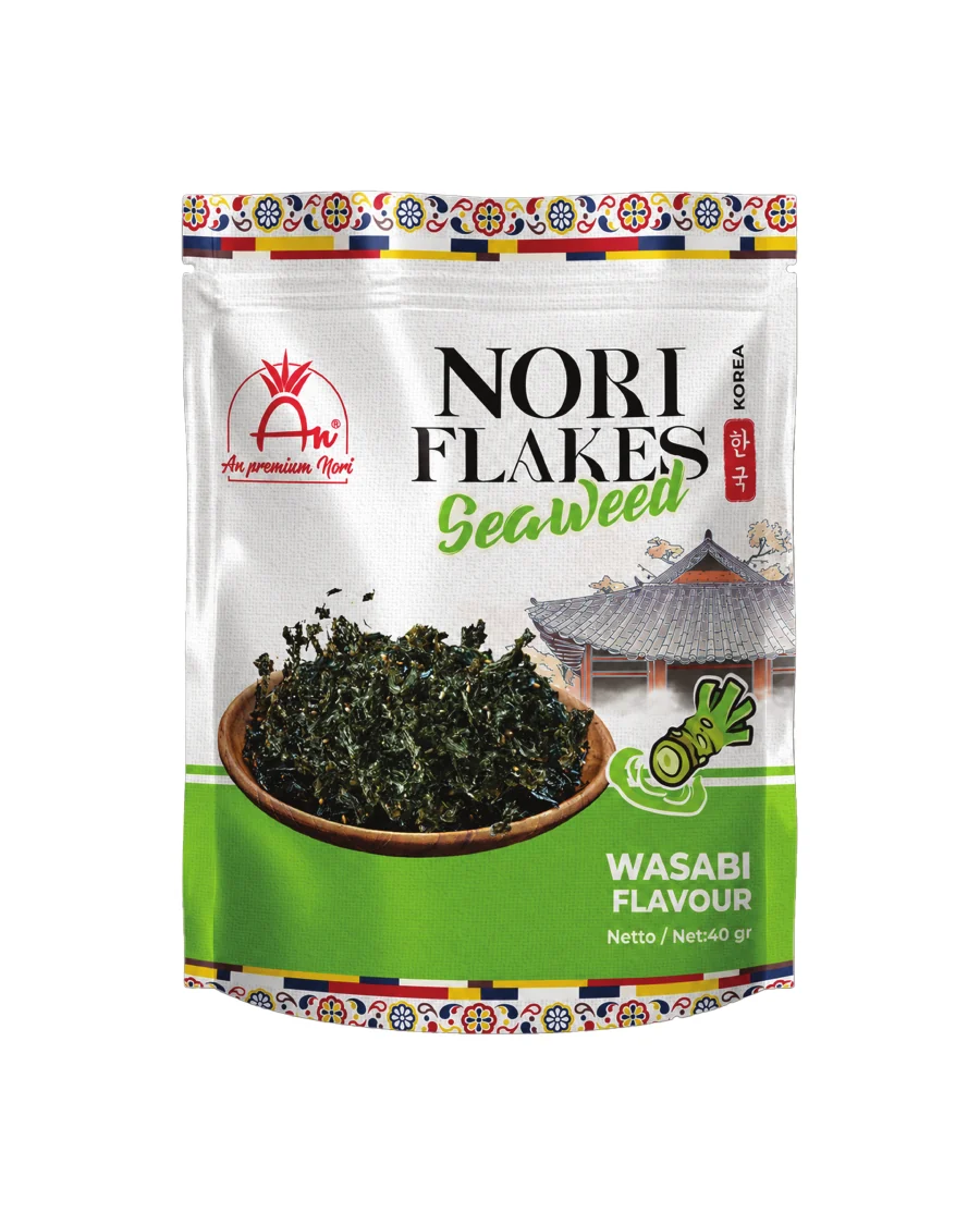 Nori Chips & Flakes — NORI FLAKES Wasabi